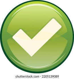 Vector Illustration design concept
icon of okay 