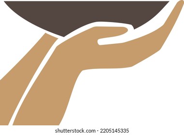 Vector Illustration design concept
icon of charity 