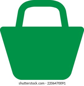 Vector Illustration design concept
icon of shopping bag