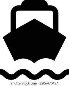 Vector Illustration design concept
icon of sea boat 