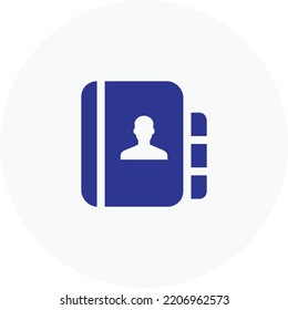 Vector Illustration design concept
icon of contacts