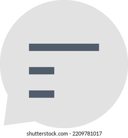 Vector Illustration design concept
icon of message 