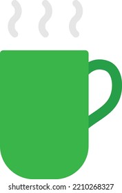 Vector Illustration design concept
icon of green tea cup 