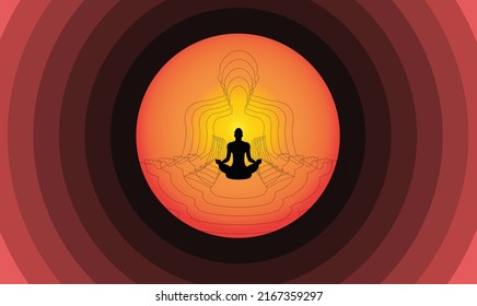 Vector illustration design concept for international yoga day, yoga studio, meditation course and training.
used for banner, poster, social media, print, article, blog.