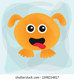 Vector illustration design of a cute monster