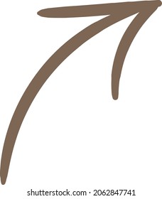 vector illustration design of doodles arrows