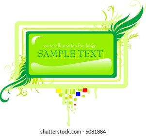 Vector illustration for design. For download all my vectors - search "ozerina"
