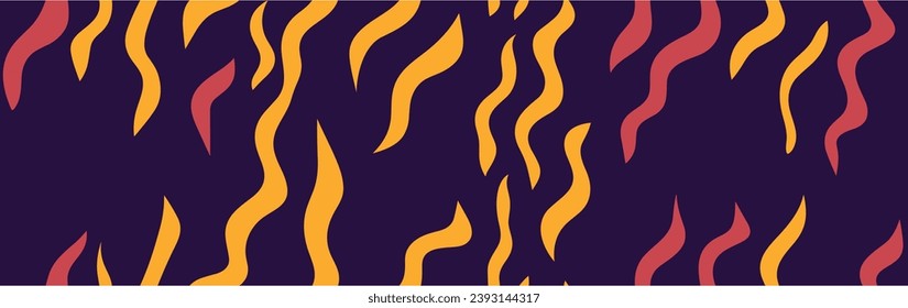 Vector. Vector illustration for design. Endless texture from vertical stripes. Tiger stripes pattern, animal skin, line background. Seamless.