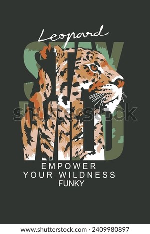 Vector illustration design for fashion graphics, t shirt prints.