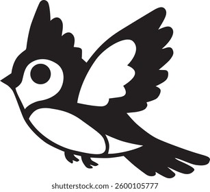 vector illustration design flying bird