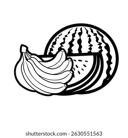 vector illustration design of fruit character image icon
