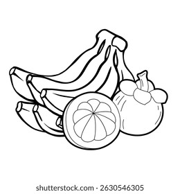 vector illustration design of fruit image icon