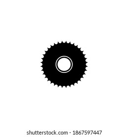 Diseño de la ilustración vectorial de la marcha 
Adecuado para íconos de negocio en la industria del automóvil, metal, etc.