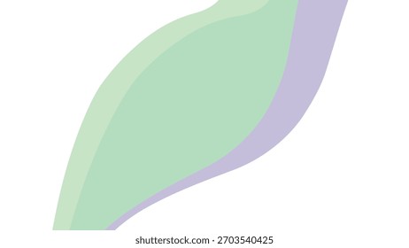 Diseño de Ilustración vectorial de un elemento de pepino verde con un patrón de curvas, color y fondo de textura de agua