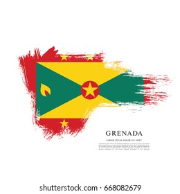 Vector illustration design of Grenada flag