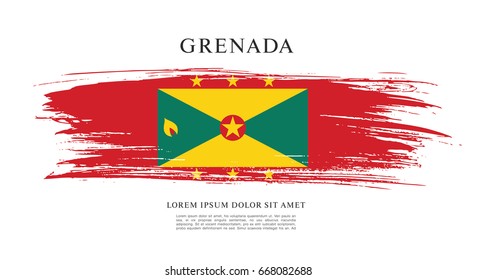 Vector illustration design of Grenada flag