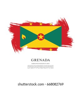 Vector illustration design of Grenada flag