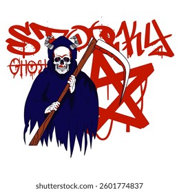 vector illustration design of halloween background