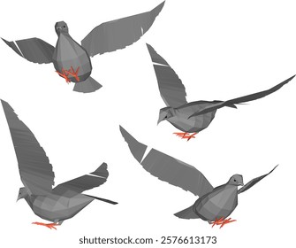 vector illustration design image of a dove flying in the sky