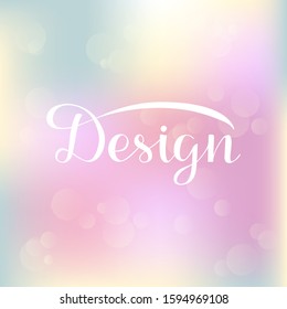 Vector illustration of design isolated lettering for banner, leaflet, poster, logo, advertisement, price list, web design. Handwritten text for template, signage, billboard, print, flyer
