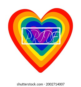 Vector illustration or design for LGBTQ pride month 