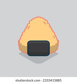 Vector illustration design of onigiri food