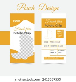 
vector illustration in design packing for fruit, product, food design template
