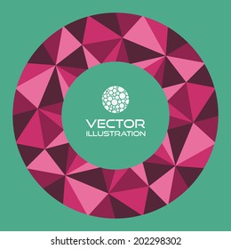 Ilustración vectorial para el diseño. Con lugar para el texto.