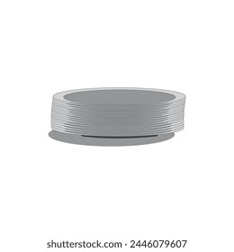 Vector illustration design of plates and other tableware for restaurant logos and brands