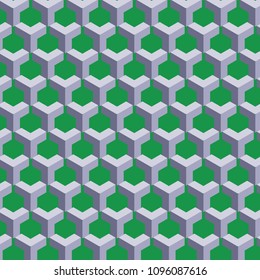 Vector illustration for design, printing. and background texture with image of concentric geometric shapes