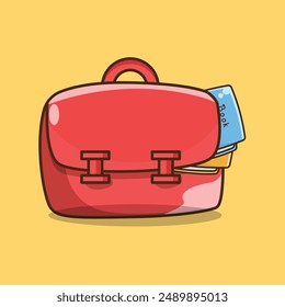 Vector illustration design of school supplies for back to school.