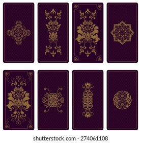 Vector illustration design for Tarot cards