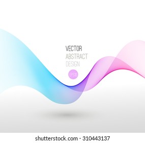 Vector illustration design with transparent color lines