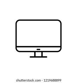 Vector Illustration of a desktop icon