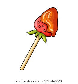 Vector illustration of dessert and sweet sign. Collection of dessert and food vector icon for stock.