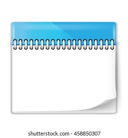 Vector illustration of detailed calendar
