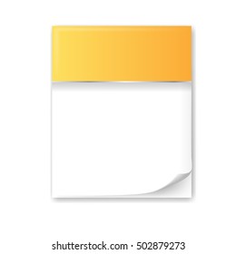 Vector illustration of detailed calendar