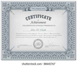 48,535 Blank stock certificate Images, Stock Photos & Vectors ...