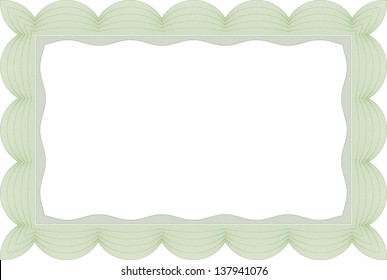 Vector illustration of detailed certificate