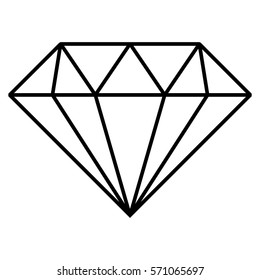 Vector Illustration of Diamond Icon
