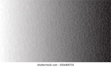 Vector illustration with different polygonal abstract form.
