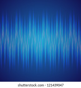 Vector illustration of digital equalizer