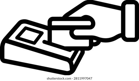 Vector Illustration of a Digital Memory Card Reader Transferring Data, High Speed Portable Storage Interface for Files and Photography Workflow