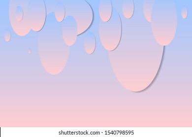 Vector Illustration digital pastel abstract fluid background