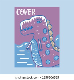 Vector illustration of dinosaur