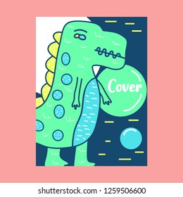 Vector illustration of dinosaur
