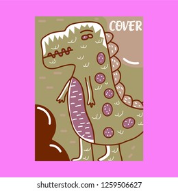 Vector illustration of dinosaur