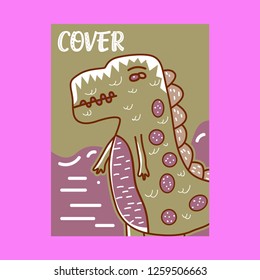 Vector illustration of dinosaur