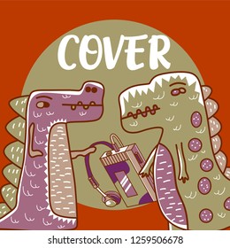 Vector illustration of dinosaur