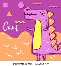 Vector illustration of dinosaur